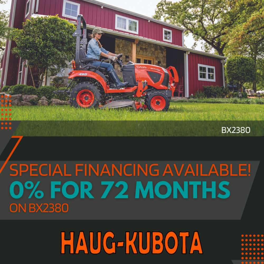 Home Haug Kubota LLC. Kubota dealer in Willmar, MN